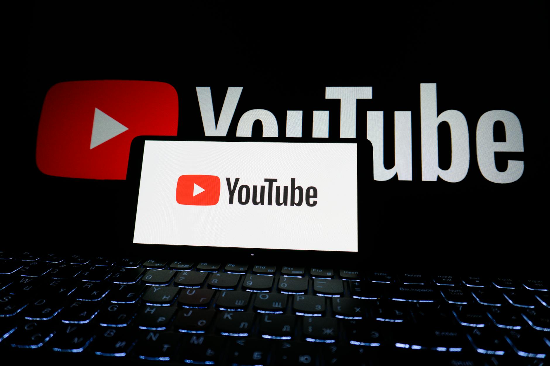 Content calendar showing planned YouTube video topics and upload schedule